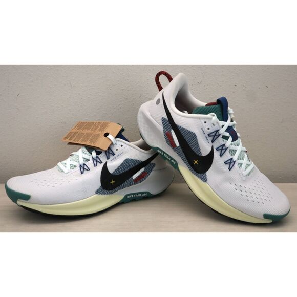 Nike DV3864-100 Men's Sz 8 White Pegasus Trail 5 Trail Running Shoes - Picture 1 of 9